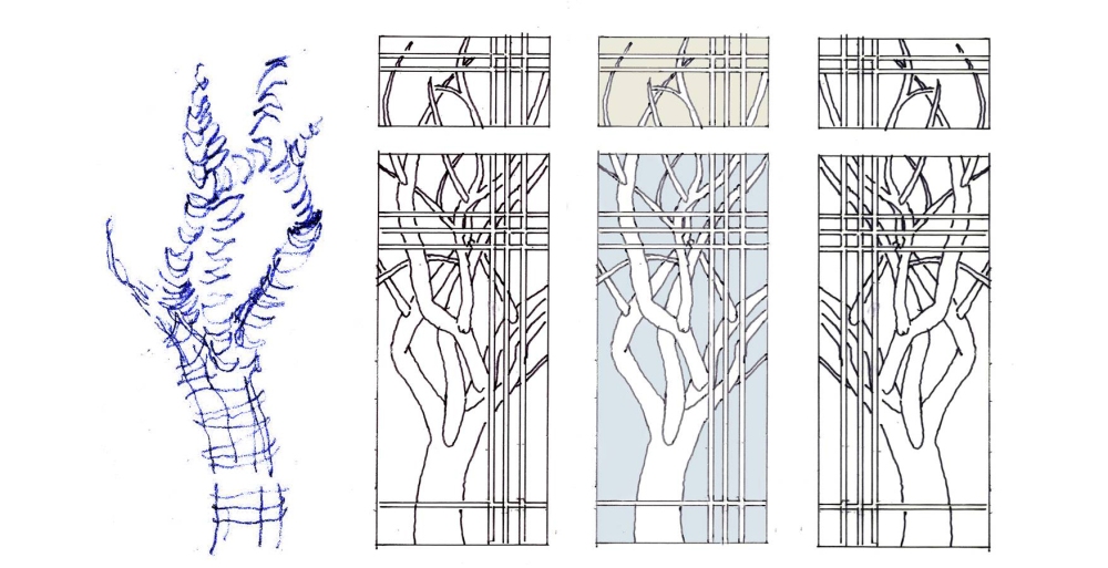 Sketching & a Glass Door Design   (2/5)